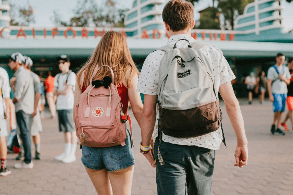 Backpack in Disney World