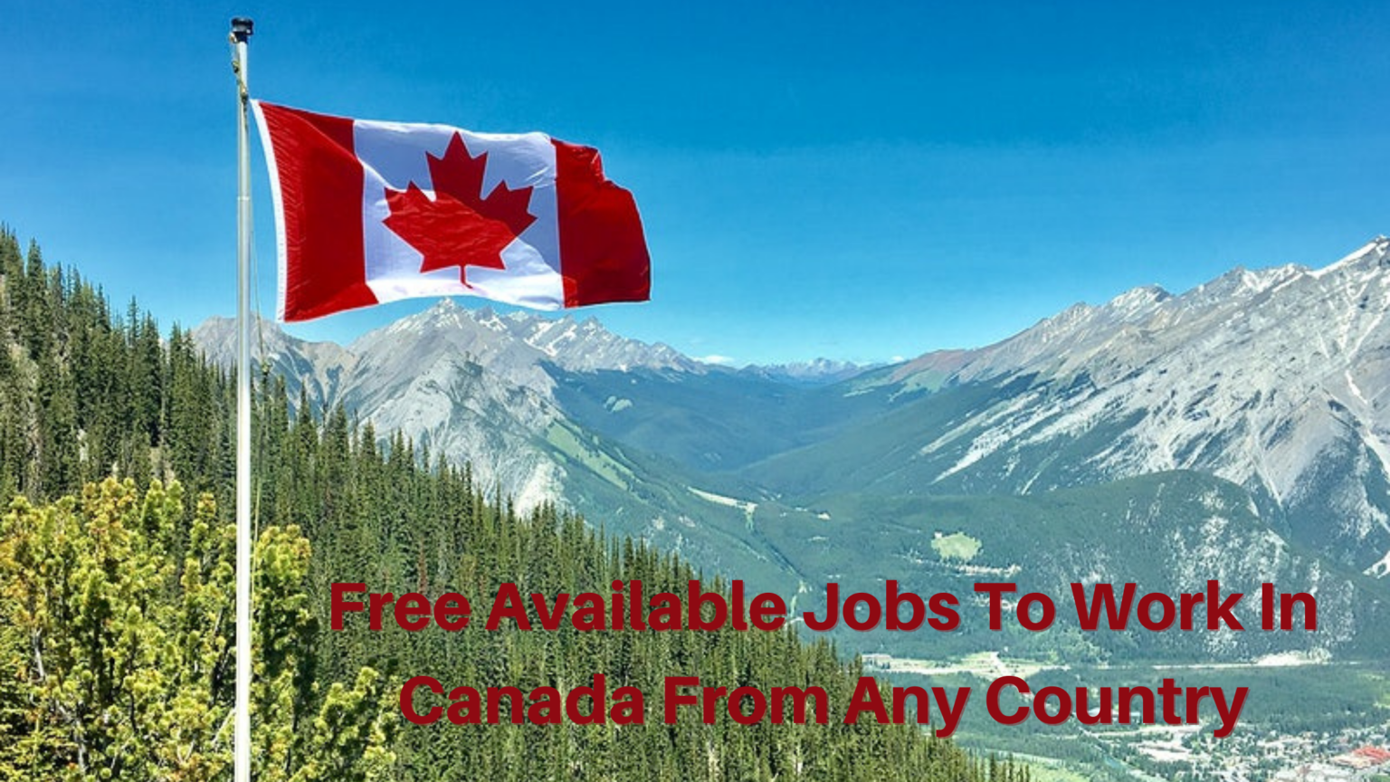 10 Free Available Jobs To Work In Canada From Any Country VastTourist