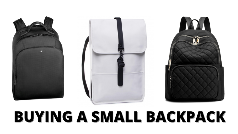 Buying a Small Backpack