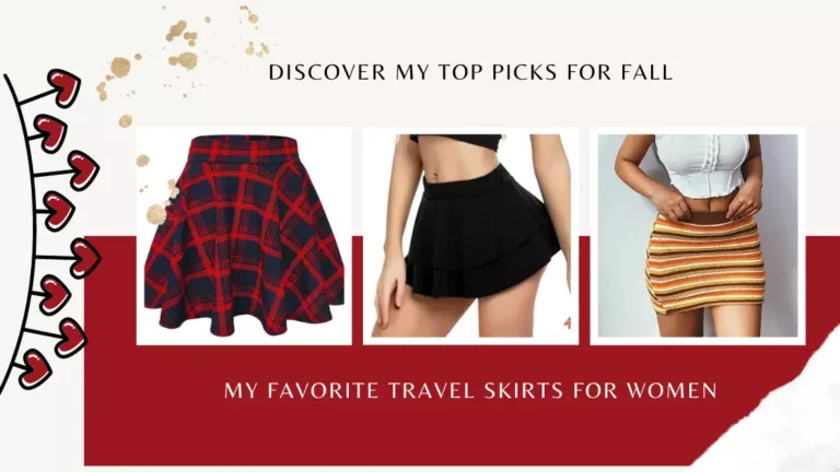 10 must-have travel skirts for women on the go!