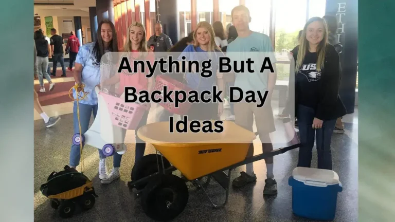 35 Creative Anything But A Backpack Day Ideas