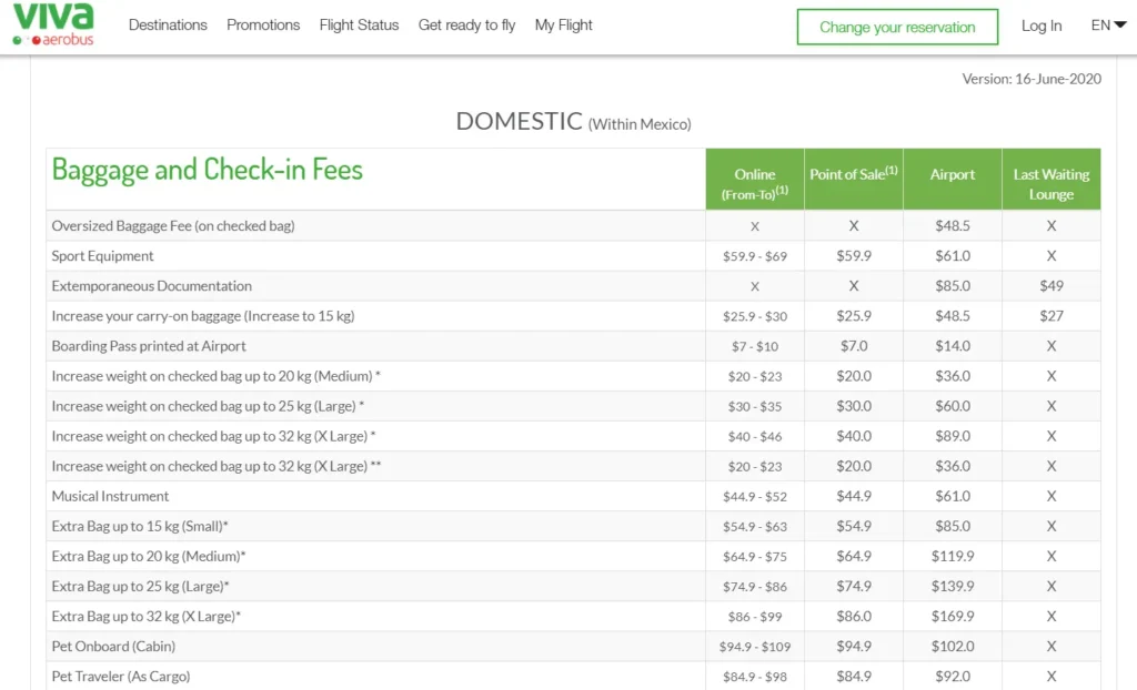 Viva Aerobus Baggage Fees Review Worth It or Not? 2023