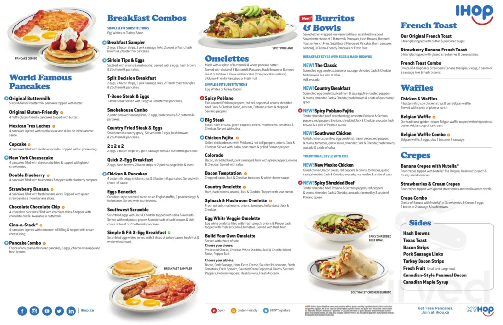 IHOP Menu Prices For Breakfast Lunch Dinner 2023 ihop menu