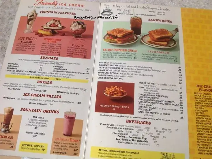 Friendly's Breakfast Hours, Menu and Prices