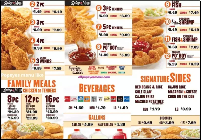 Popeyes Breakfast Hours, Menu, and Prices